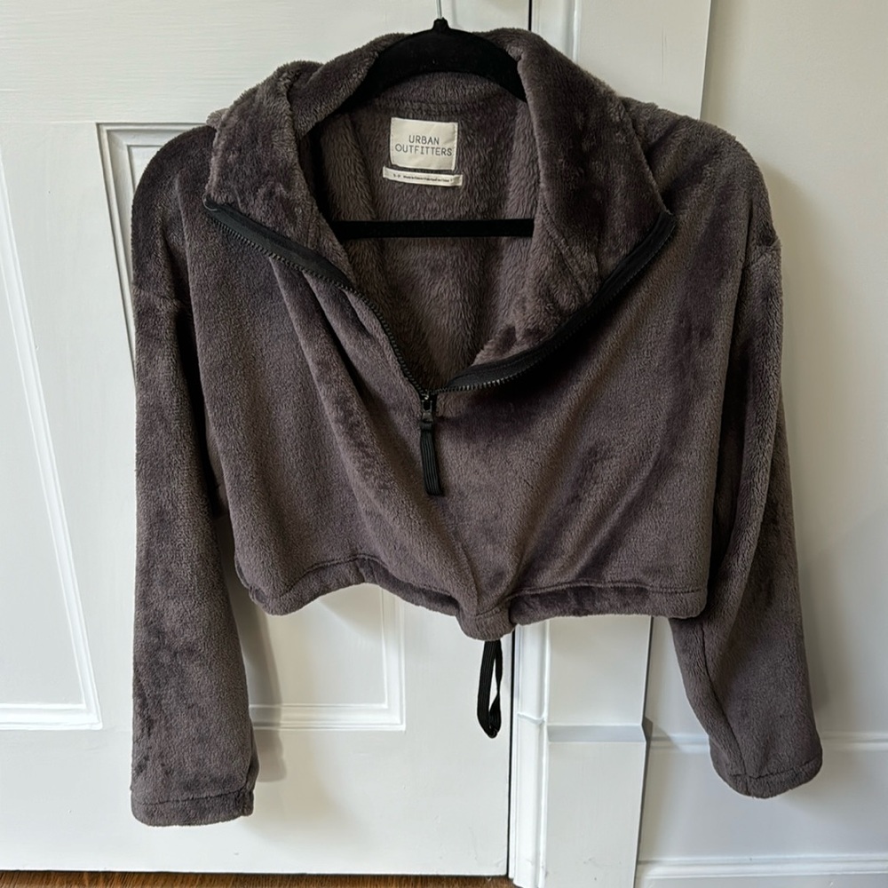 furry urban outfitters sweater